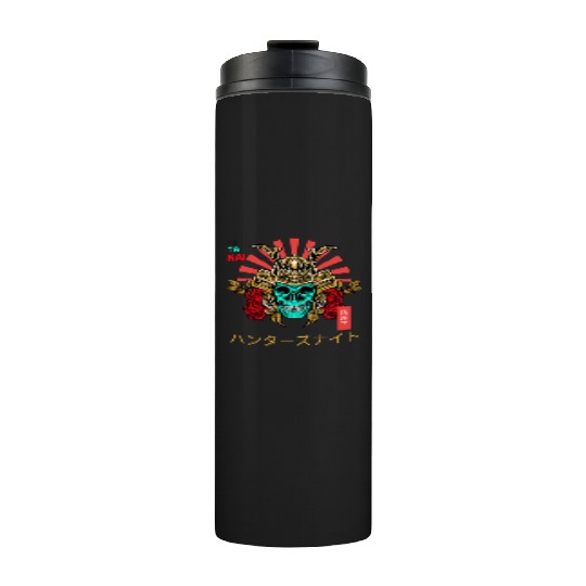 Samurai Skull Thermal Tumblers