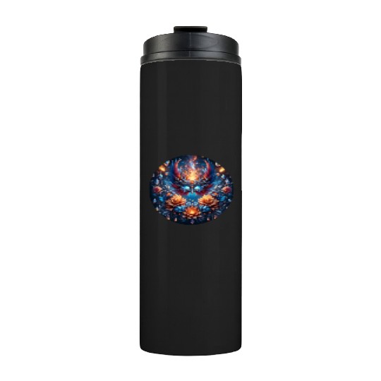 Phoenix Rebirth in Cosmic Bloom Thermal Tumblers