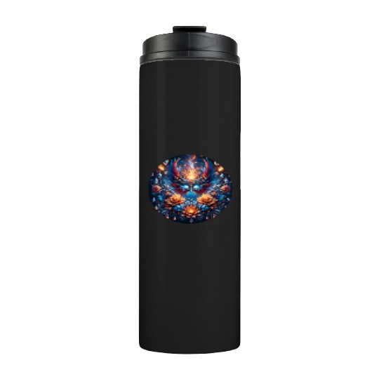 Phoenix Rebirth in Cosmic Bloom Thermal Tumblers
