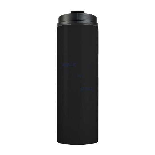 Walk in style - Navy Blue Thermal Tumblers