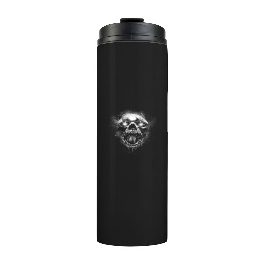 Creepy Skull Thermal Tumblers