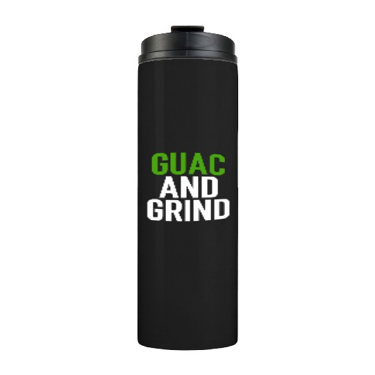 Guac and Grind Avocado Gym Thermal Tumblers