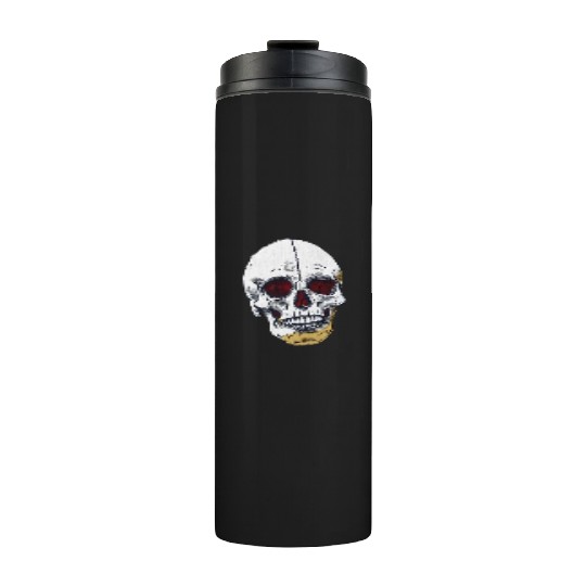 Skull streetwear revolution Thermal Tumblers