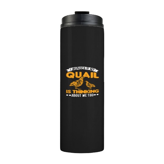 Warning Quail Breeding Breeders Thermal Tumblers