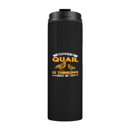 Warning Quail Breeding Breeders Thermal Tumblers