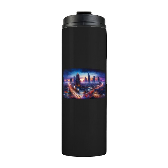 Urban Twilight Thermal Tumblers