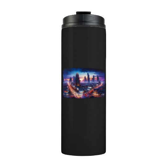 Urban Twilight Thermal Tumblers