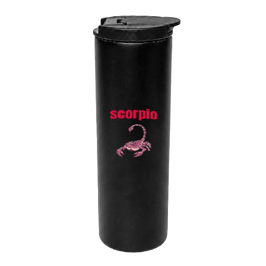 Scorpio Zodiac Sign, Astrology, Horoscope Thermal Tumblers