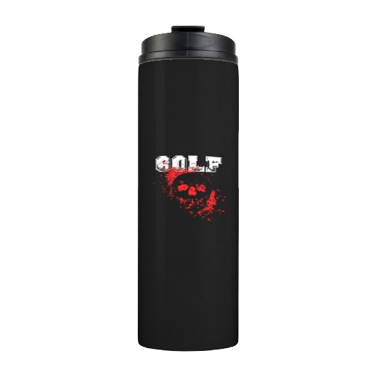 Skull golf Thermal Tumblers