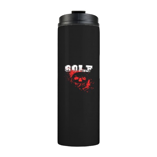 Skull golf Thermal Tumblers