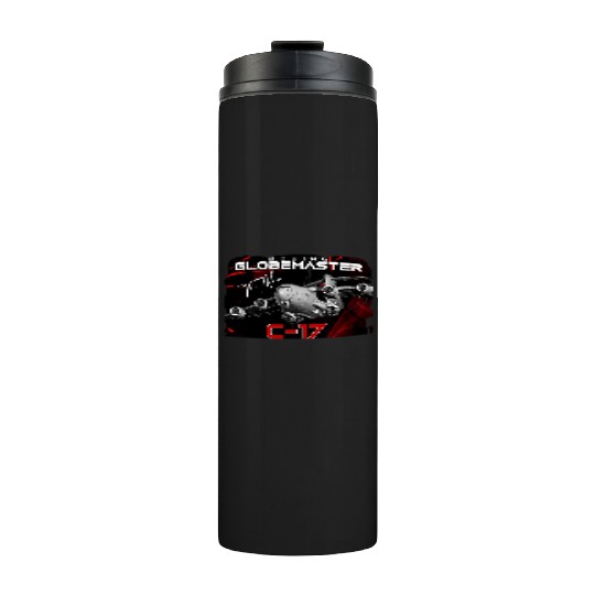 C-17 Globemaster Military Aircraft Thermal Tumblers