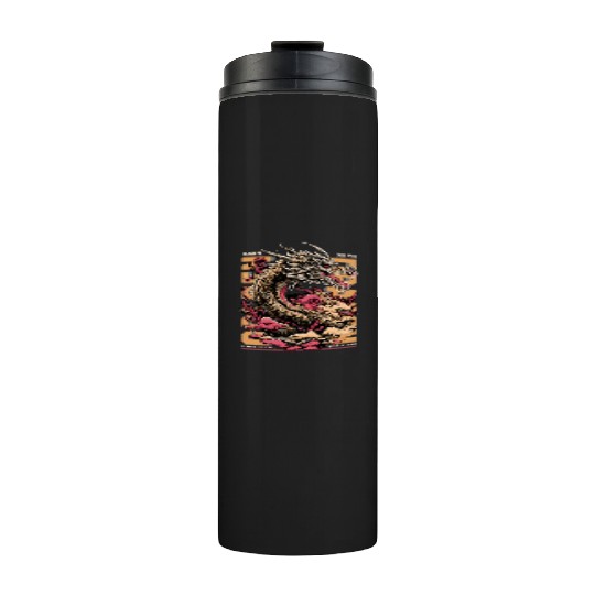 Golden Dragon: Pride of Japan Thermal Tumblers