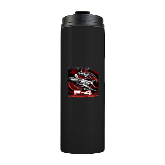 F-4 Phantom Us Air Force Fighter jet Thermal Tumblers