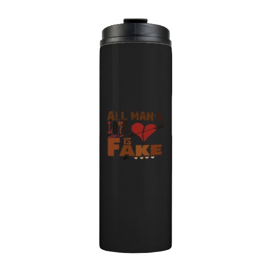 Love is sad Thermal Tumblers