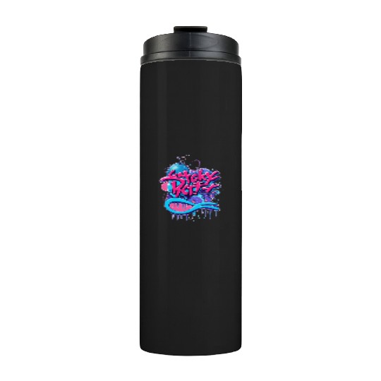 graffiti logo Thermal Tumblers