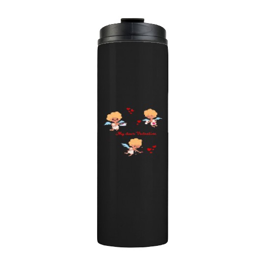 Spread love and Embrace cupid's charm! Thermal Tumblers