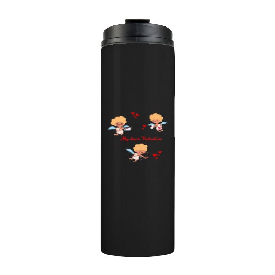 Spread love and Embrace cupid's charm! Thermal Tumblers