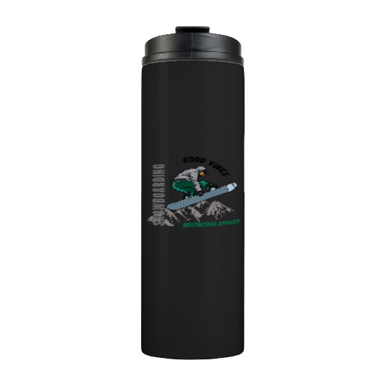 Snowboarding 1 Thermal Tumblers