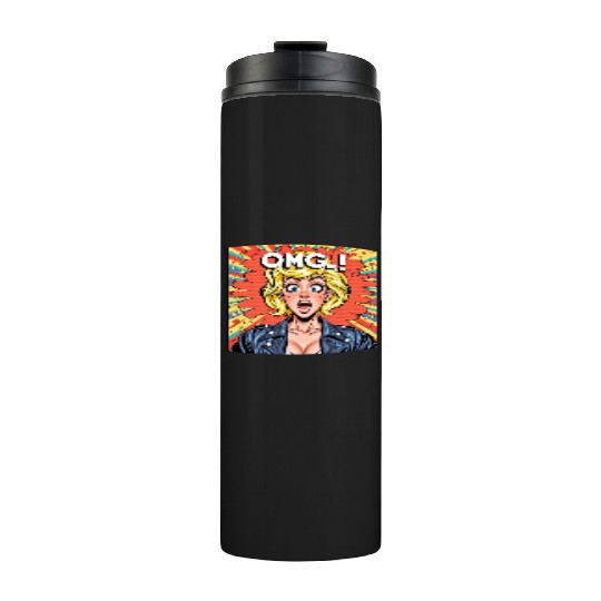 OMG Funny comics Thermal Tumblers