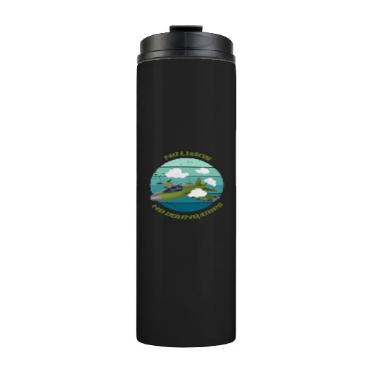 No Limits No Boundaries Jet Design Thermal Tumblers