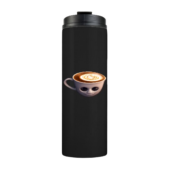 Creepy Coffee Cup Thermal Tumblers