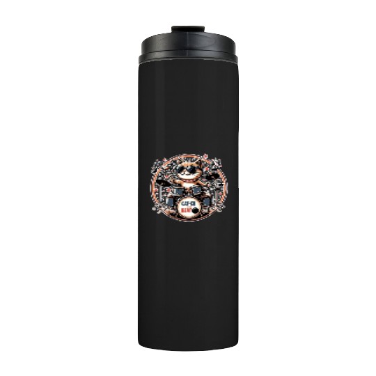 Catch The Beat, Cool Cat Drummer Thermal Tumblers