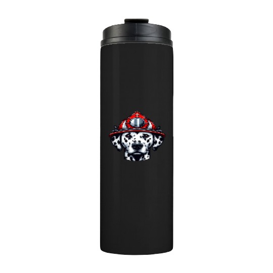 Braveheart Dalmatian: Firefighter's Companion Thermal Tumblers