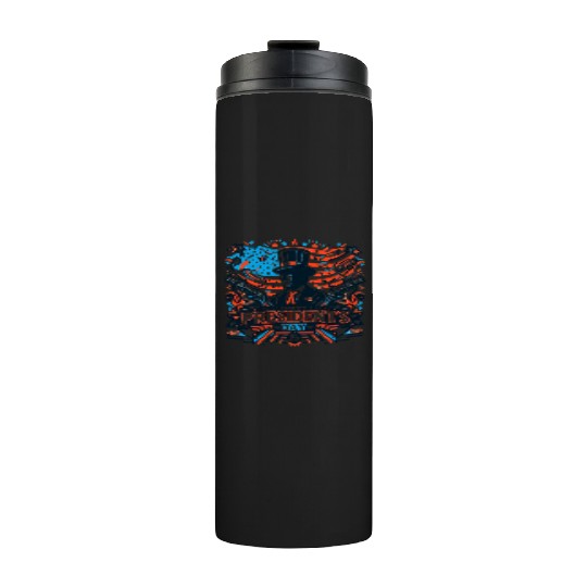 history of us presidents day Thermal Tumblers