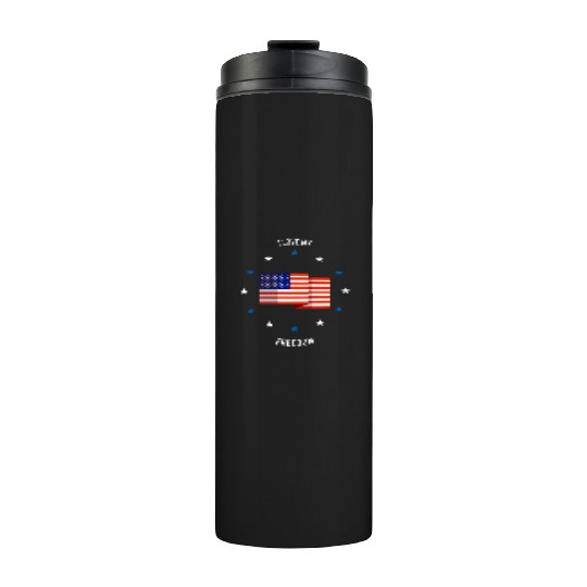 I love my freedom (pd6) Thermal Tumblers