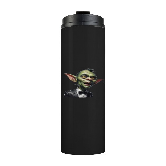 Green Goblin with Tuxedo Thermal Tumblers