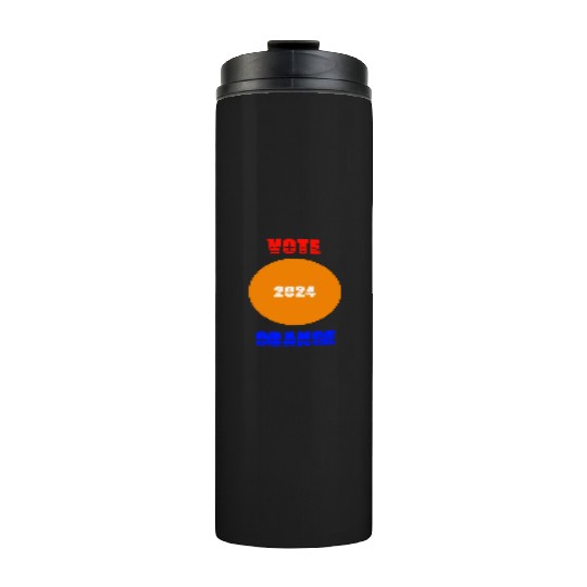 Support Donald J. Trump. Vote Orange 2024! Thermal Tumblers