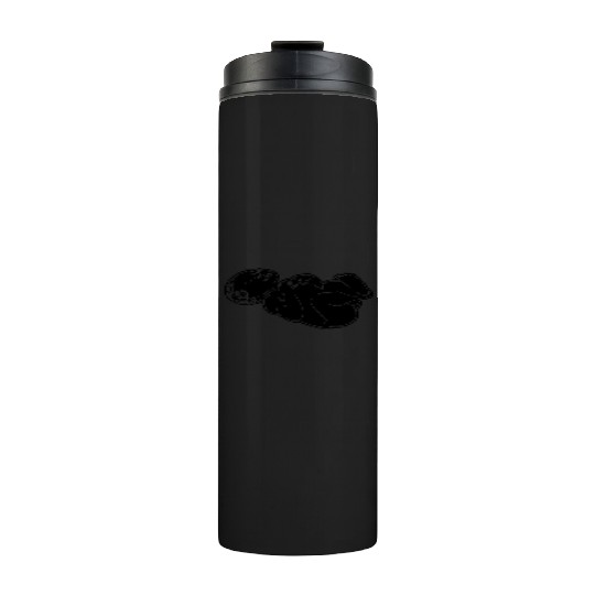 Newborn baby shadow image Thermal Tumblers