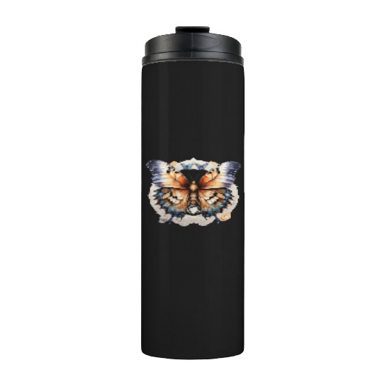 Fantastic beast half butterfly half eagle Thermal Tumblers