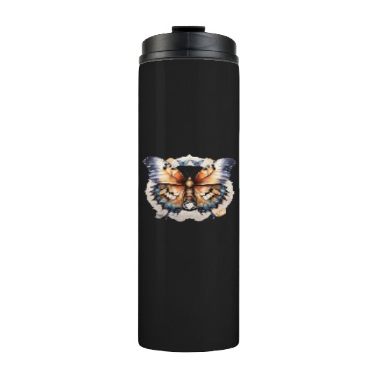 Fantastic beast half butterfly half eagle Thermal Tumblers
