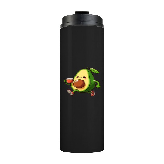 Tea Time Avocado Thermal Tumblers