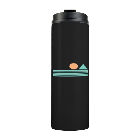 Retro Sunrise Thermal Tumblers