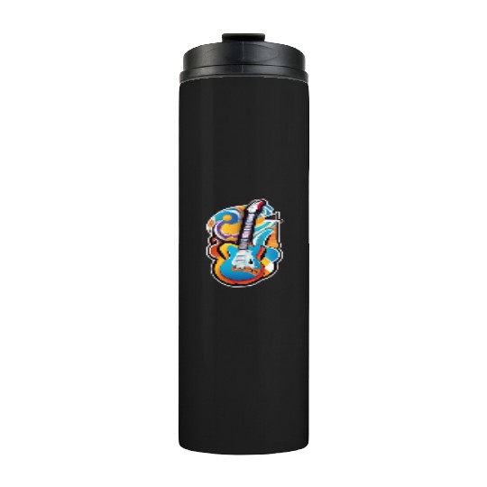 Classic Guitar for those who love music Thermal Tumblers