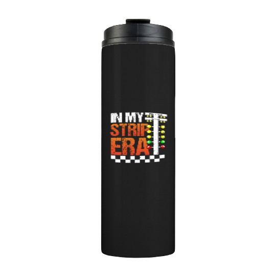 Drag Racing Racetrack Dragster Thermal Tumblers