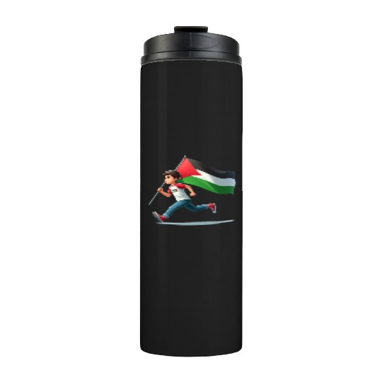 Free Palestine Thermal Tumblers