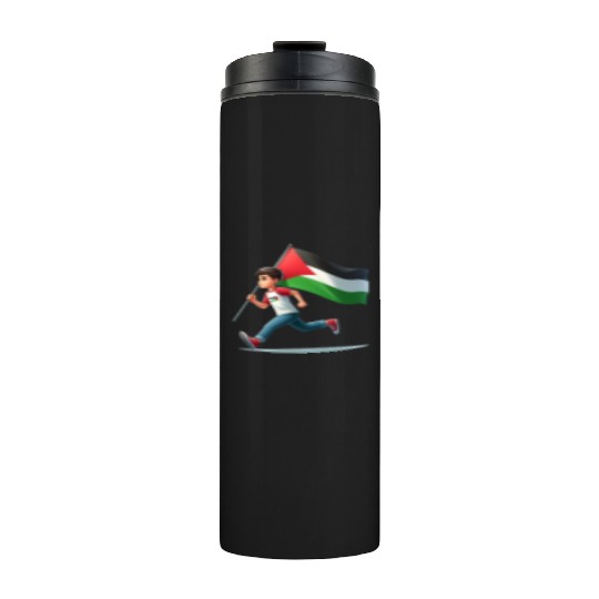 Free Palestine Thermal Tumblers