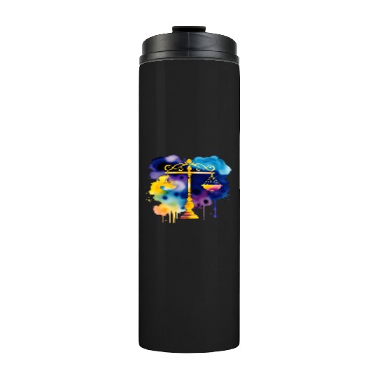 Color splash zodiac: Libra Thermal Tumblers
