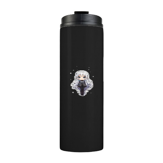 Anime girl starry sky For those who love anime Thermal Tumblers