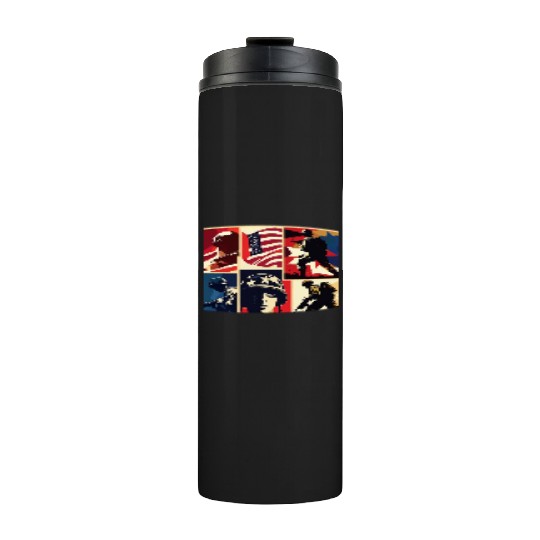 Memorial Day 6 Thermal Tumblers