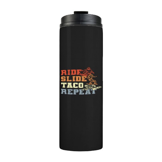 Taco Snowboarding Thermal Tumblers