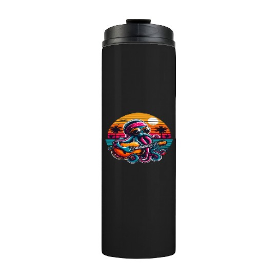 The Musical Octopus Thermal Tumblers
