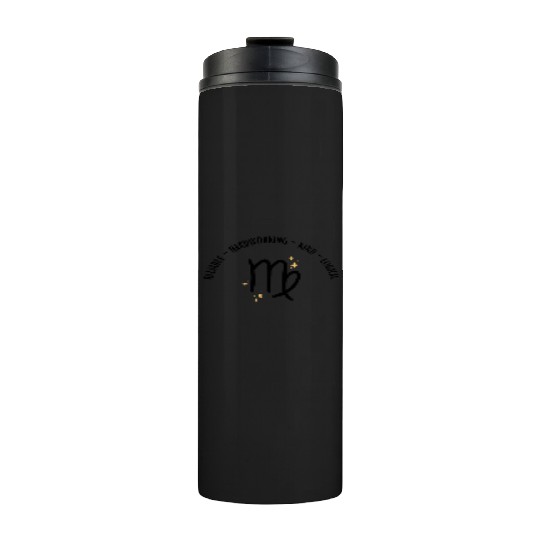 Virgo Zodiac Sign Design: Reliable, Hardworking Thermal Tumblers