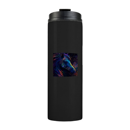 Bioluminescent horse Thermal Tumblers