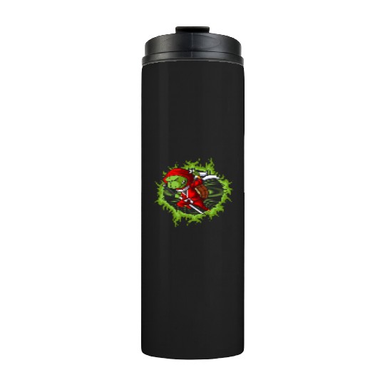 The Fighter Ninja Turtle Thermal Tumblers