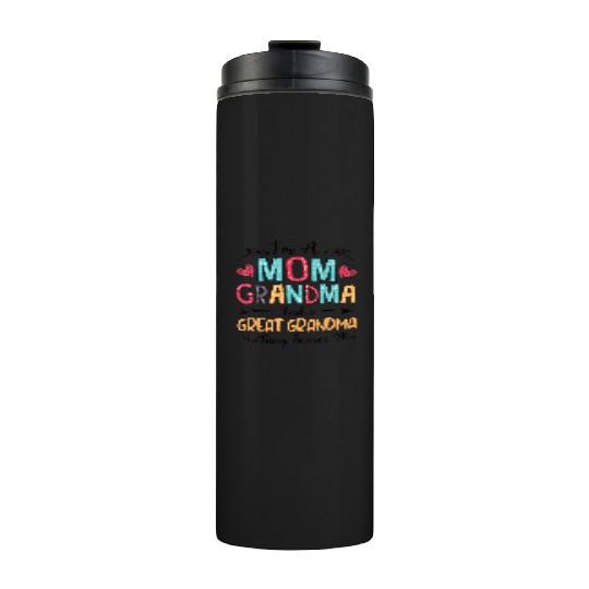 I'm A Mom Grandma And A Great Grandma Mother's Day Thermal Tumblers