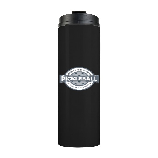 Pickleball – Spin It To Win It Thermal Tumblers